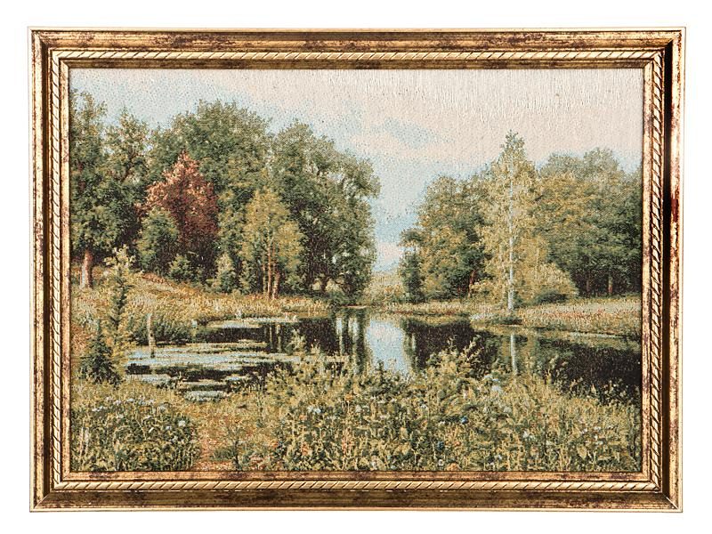 Гобеленовая картина рассвет 52*39 см. - фото