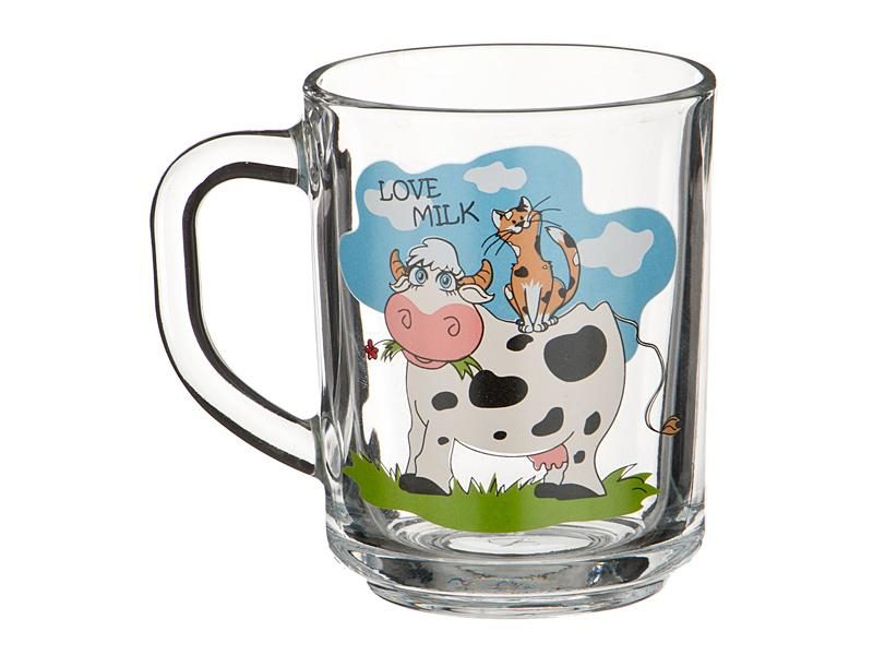 Кружка love milk 250 мл.без упаковки - фото