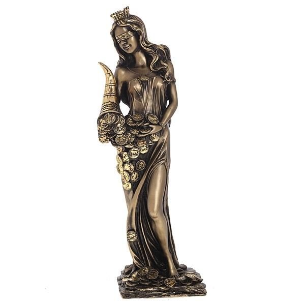 Фигура декоративная (Фортуна (золото)) - фото