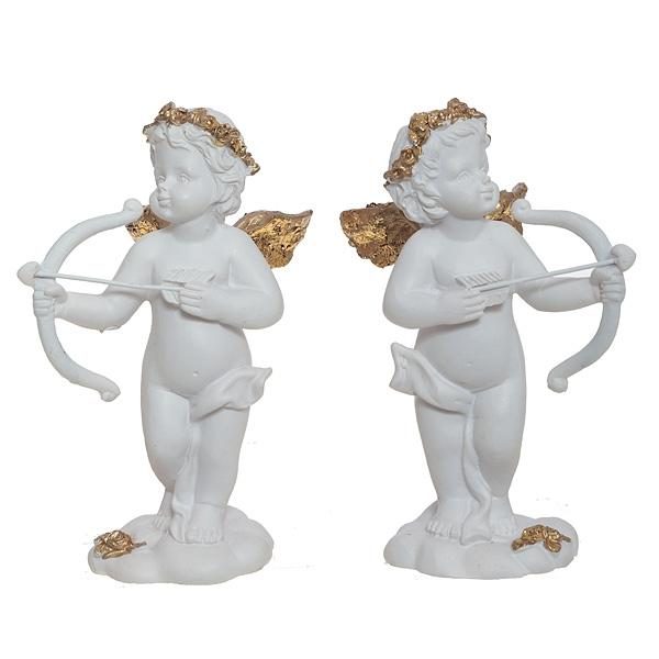 Фигурка декоративная Ангел. Стрела любви, 2 в., L5,5 W4,5 H10 см - фото