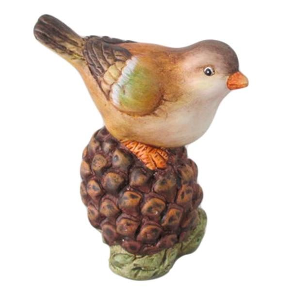 Фигурка декоративная Птичка, L5,3 W4,3 H8,3 см - фото