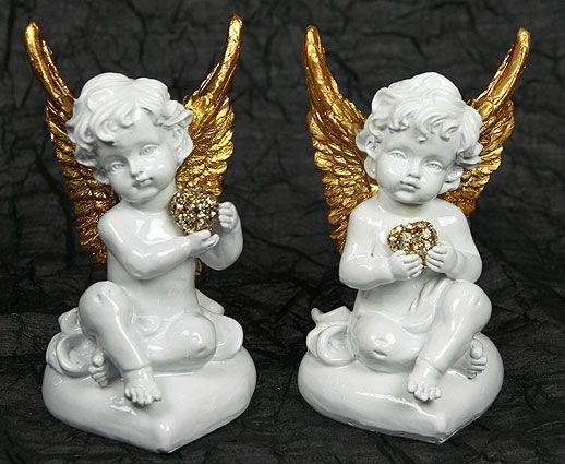 Фигурка декоративная Ангелочек 10*8*13см - фото