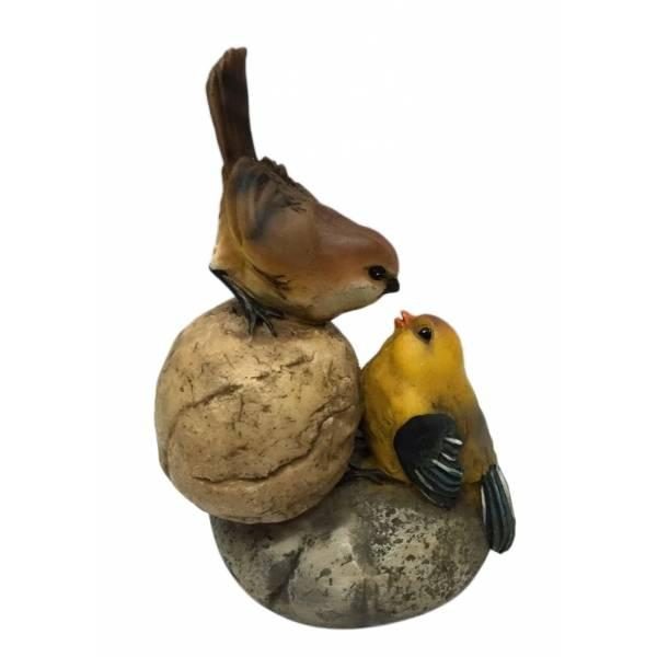 Фигурка декоративная Птички, 8х6,5х11,5 см - фото