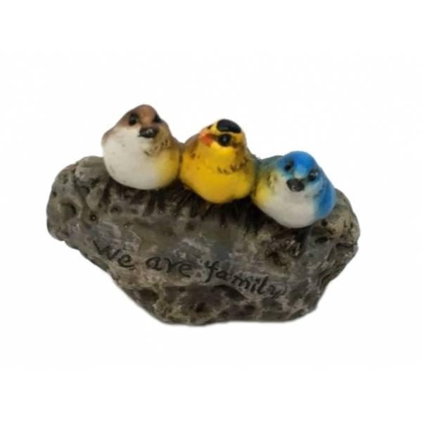 Фигурка декоративная Птички, 5,5х2,5х4,5 см - фото