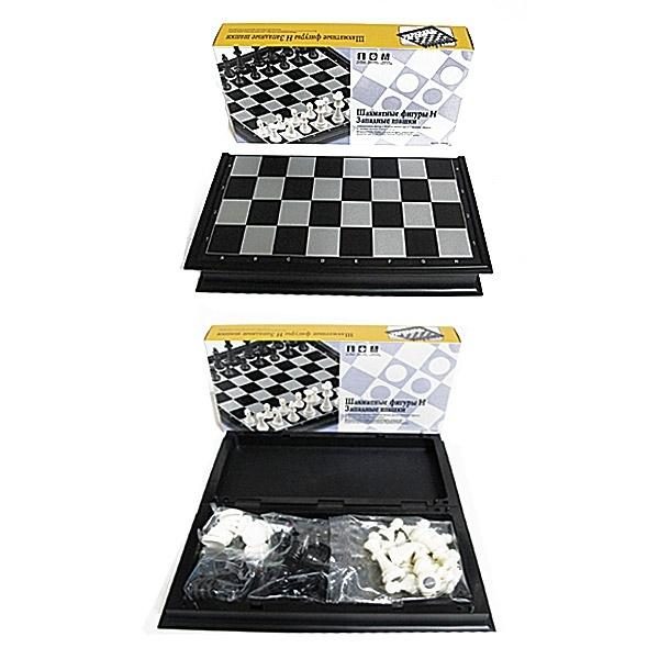 Игра настольная Шахматы (магнитные), 25,5х12,5х4см - фото