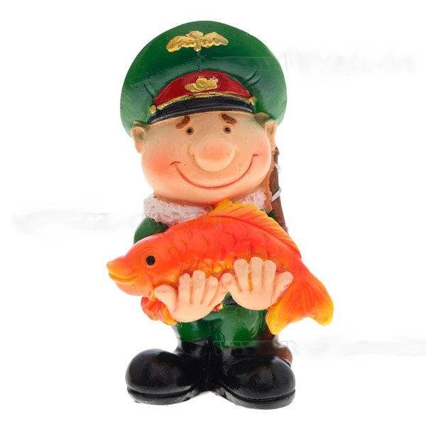 Фигурка декоративная Военный, L4,5 W3,3 H7,9 см - фото