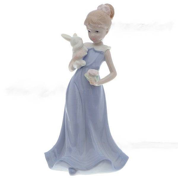 Фигурка декоративная Девушка L8 W7 H16см - фото