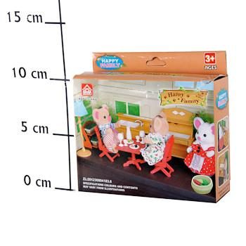 Игровой набор Happy Family, 12, 5*13*4 см - фото