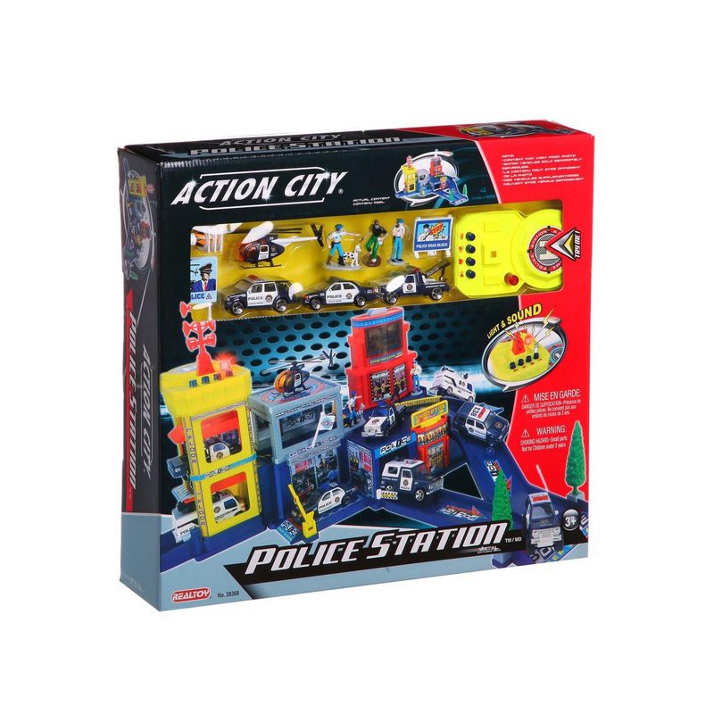 Игровой набор Realtoy Полицейский участок, звук, свет - фото