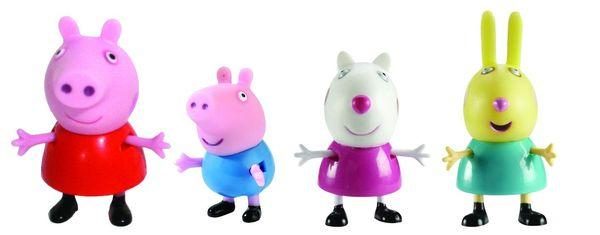 Игровой набор Любимый персонаж, Peppa Pig, 4 фигурки в ассортименте. - фото