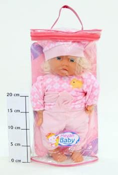 Кукла в розов. костюм. Meyan Baby в сумке 37см - фото