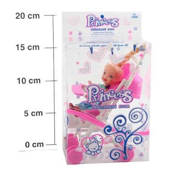 Кукла в коляске  17*12*7см Princess - фото