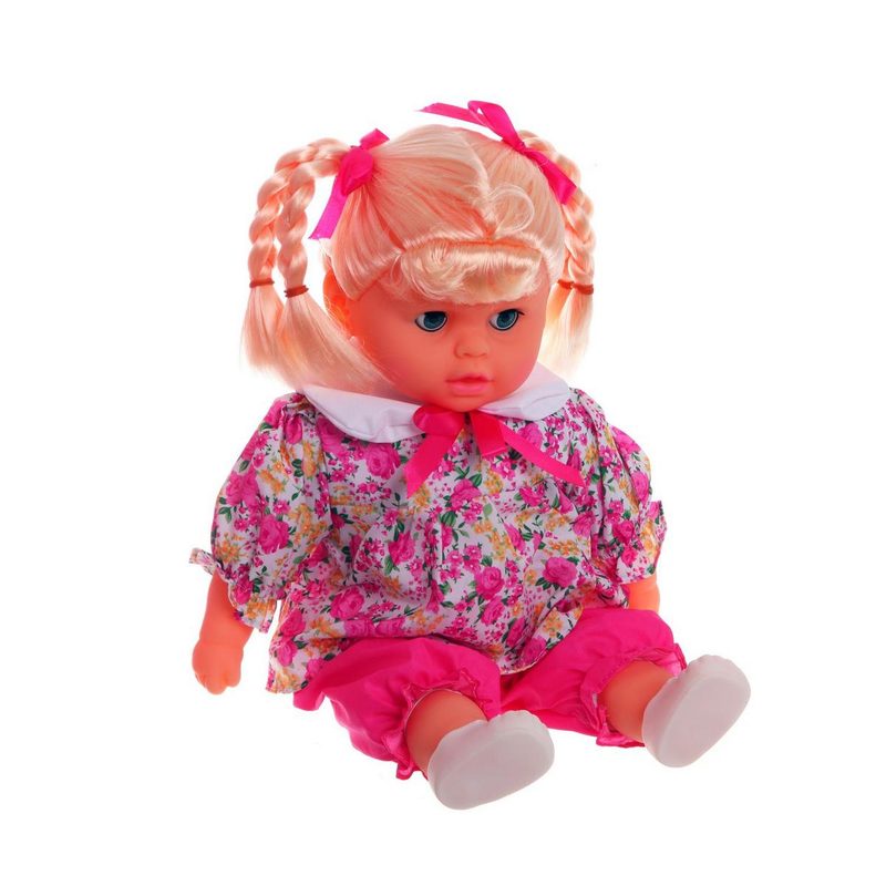 Моя любимая кукла JOY TOY девочка с косичками, 48см, 1 вид - фото
