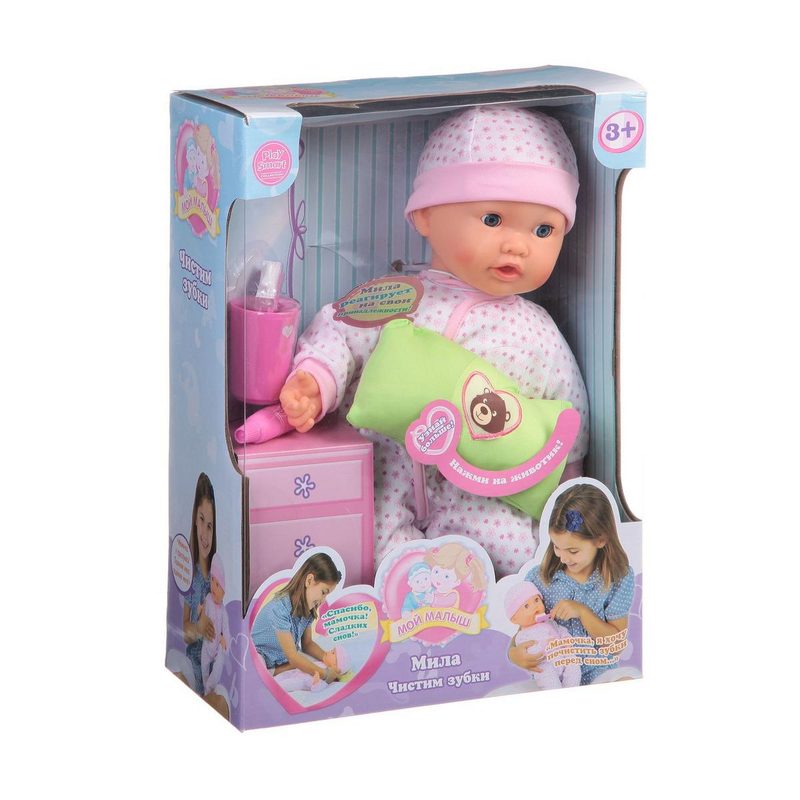 Кукла Мила Чистим Зубки Joy Toy - фото