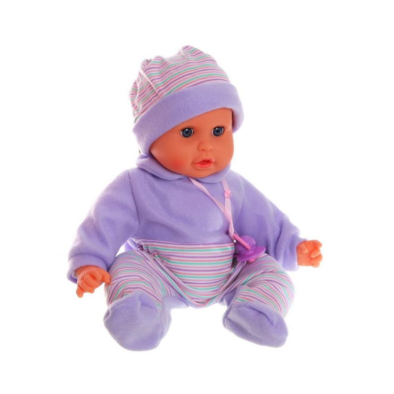 Пупс функц. Joy Toy 37*29*22 см. Моя малышка, с бутылочкой, соской - фото