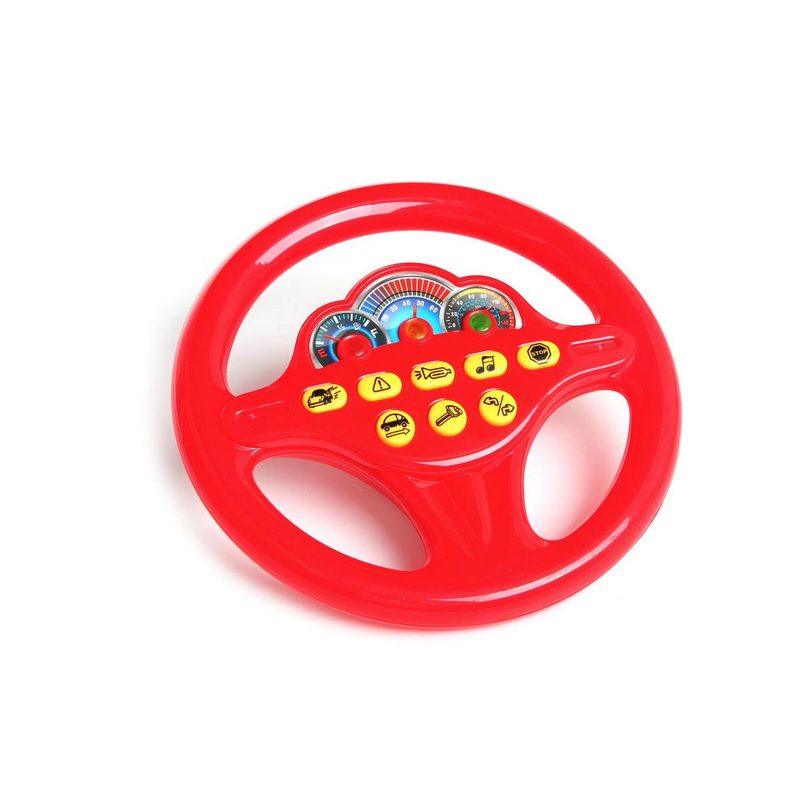 Музыкальный руль на батар. , Play Smart , рус. IC , 19 см - фото