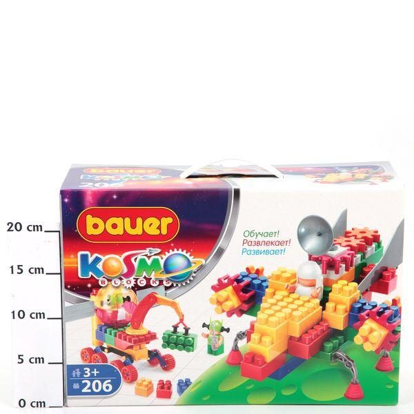 Конструктор Bauer серия Космос 206 эл. (в коробке) - фото