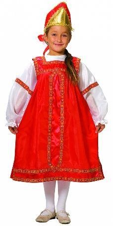 Карнавальный костюм Василиса - фото