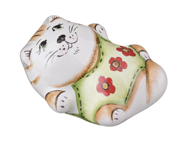 Фигурка кот высота=4,5 см. - фото