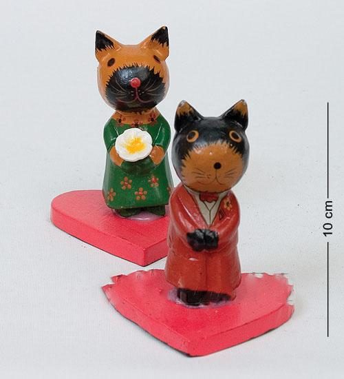 28-012 Статуэтки mini КОТ и КОШКА свадьба (2 шт.) - фото