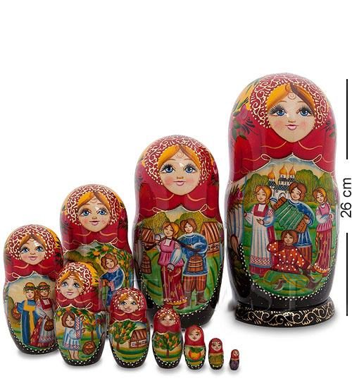 МР-25/ 3 Матрешка 10м Гуляние-лето - фото