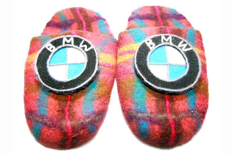 Тапочки BMW - фото