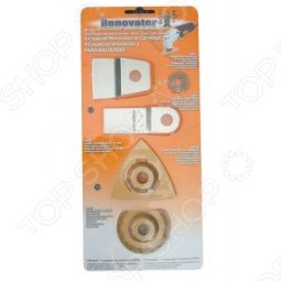 Набор насадок для ручного инструмента Renovator Heavy/Tile Pack: 5 шт. - фото