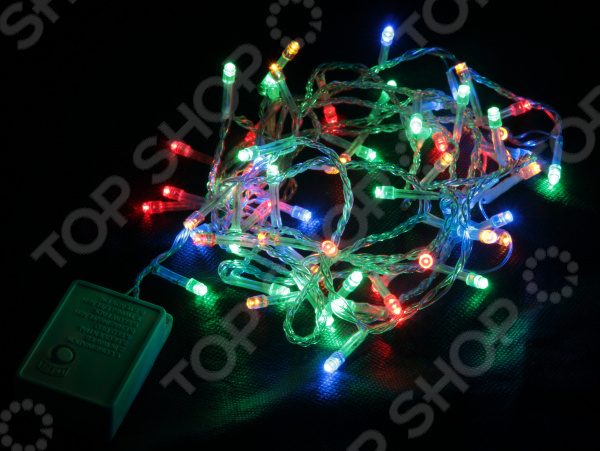 Электрогирлянда светодиодная LED160-10. 10 м - фото