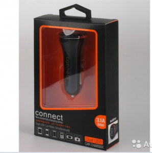 Автомобильные адаптеры USB Connect на 2 выхода - фото