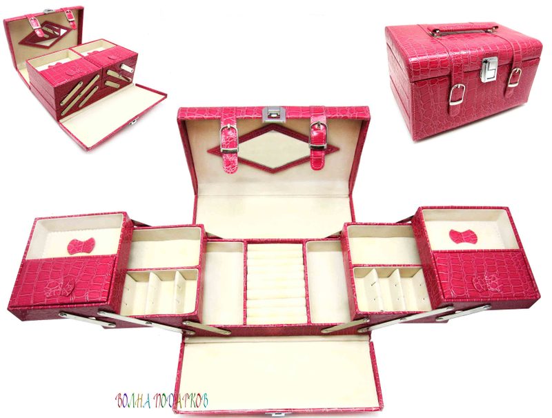 Шкатулка для ювелирных украшений Valise J124D - фото