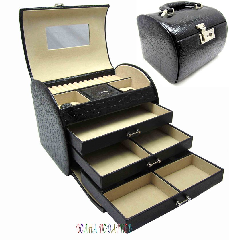 Шкатулка для ювелирных украшений Valise 731B - фото
