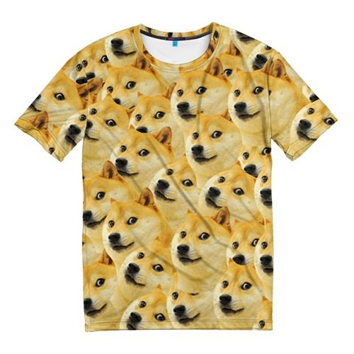 Мужская футболка 3D Doge - фото