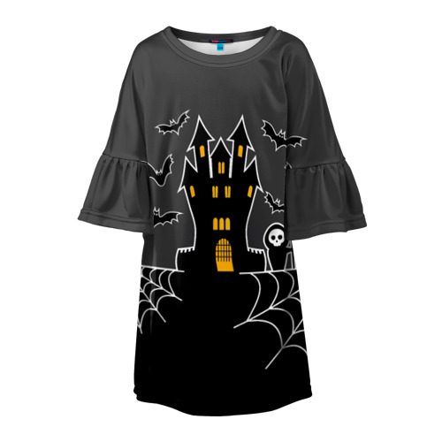 Детское платье 3D Halloween - фото