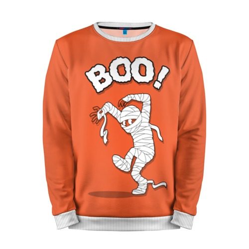 Мужской свитшот 3D Boo! - фото