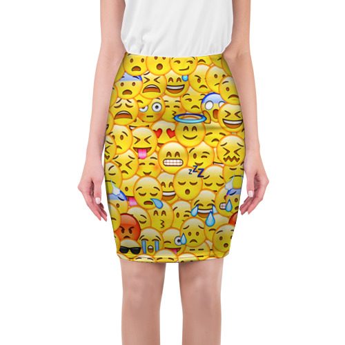 Юбка 3D Emoji - фото