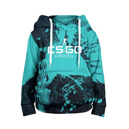 Детская толстовка 3D cs:go - Icarus Fell (Падение Икара) - фото