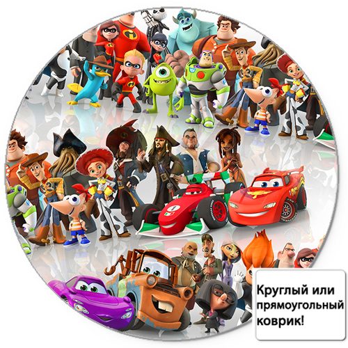 Коврик для мыши 3D - Pixar все игрушки - фото