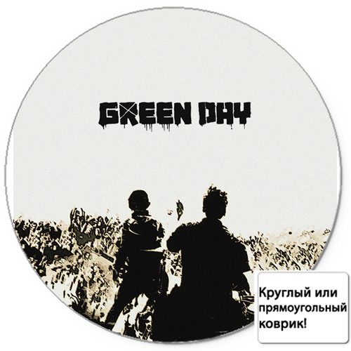 Коврик для мыши 3D - GREEN DAY Концерт - фото