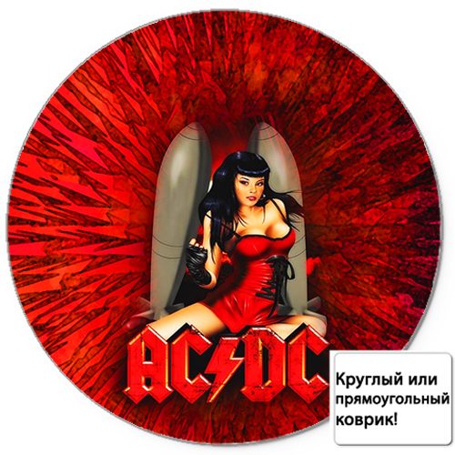 Коврик для мыши 3D - AC/DC - фото