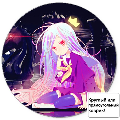 Коврик для мыши 3D - Принцесса и шахматы - фото