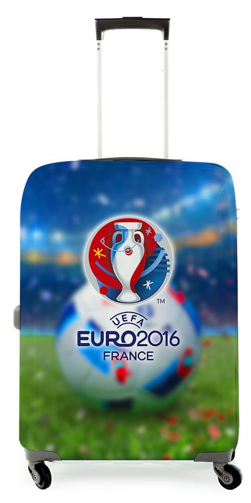 Чехол на чемодан 3D - EURO 2016 Франция - фото