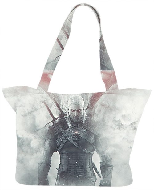 Сумка пляжная, повседневная 3D - The WITCHER - фото