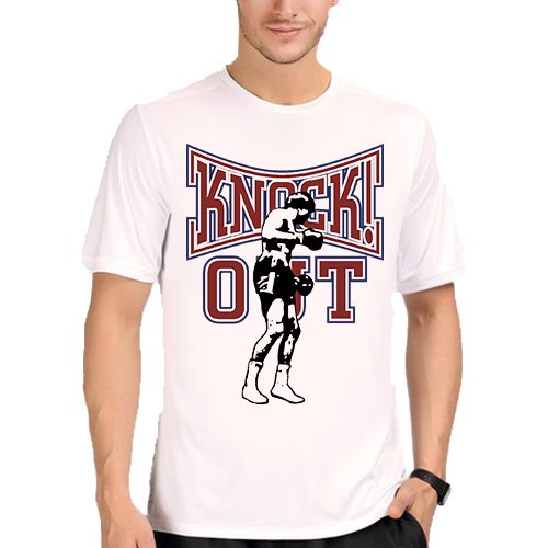 Мужская футболка Knock out - фото