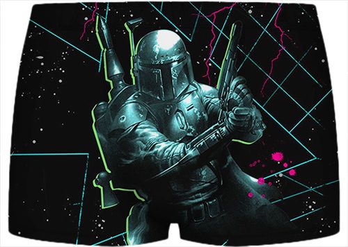 Детские трусы 3D - Star Wars Boba Fett - фото