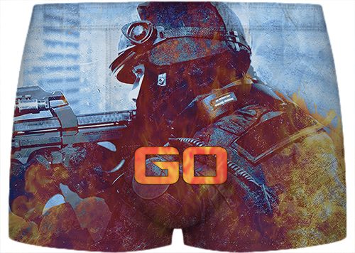 Детские трусы 3D - Cs_go - фото
