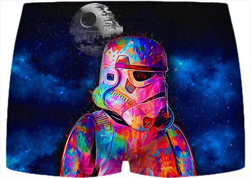 Детские трусы 3D - Star Wars (цветной солдат-клон) - фото