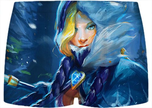 Детские трусы 3D - Девушка Crystal Maiden - фото