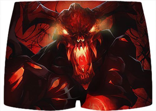 Детские трусы 3D - Dota2 Shadow Field - фото
