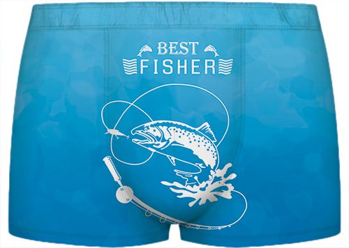 Детские трусы 3D - рыбаку Best Fisher - фото
