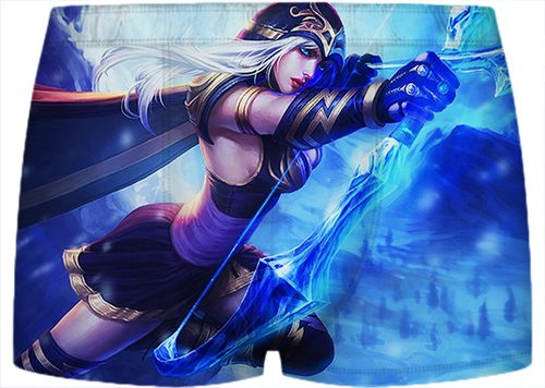 Детские трусы 3D - League of Legends ASHE - фото